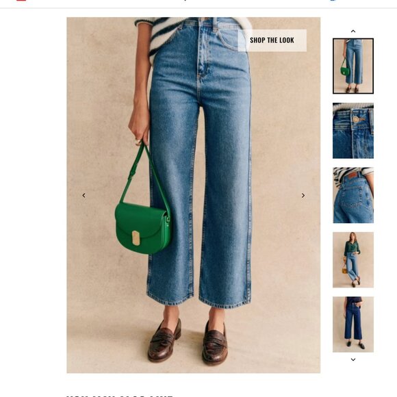 Sezanne Le Crop, Denim Blue, 0, BRAND NEW - Picture 3 of 8